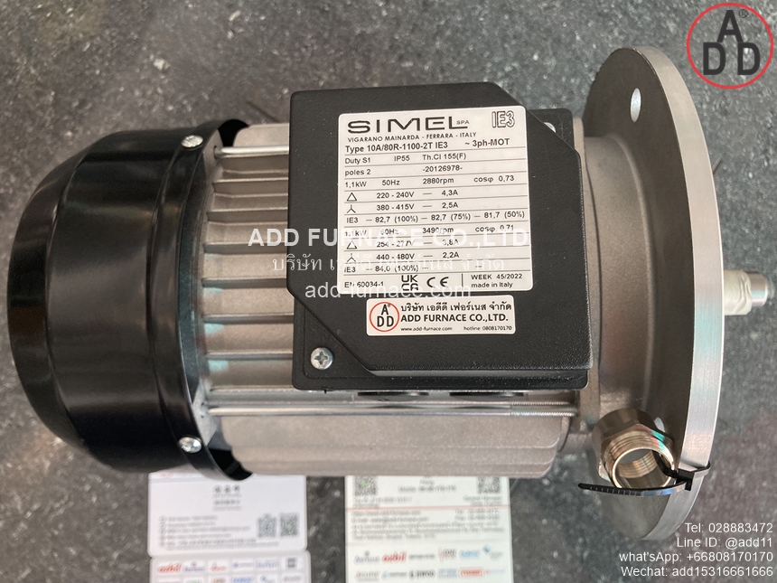 SIMEL Type 10A/80R-1100-2T IE3 (1)
